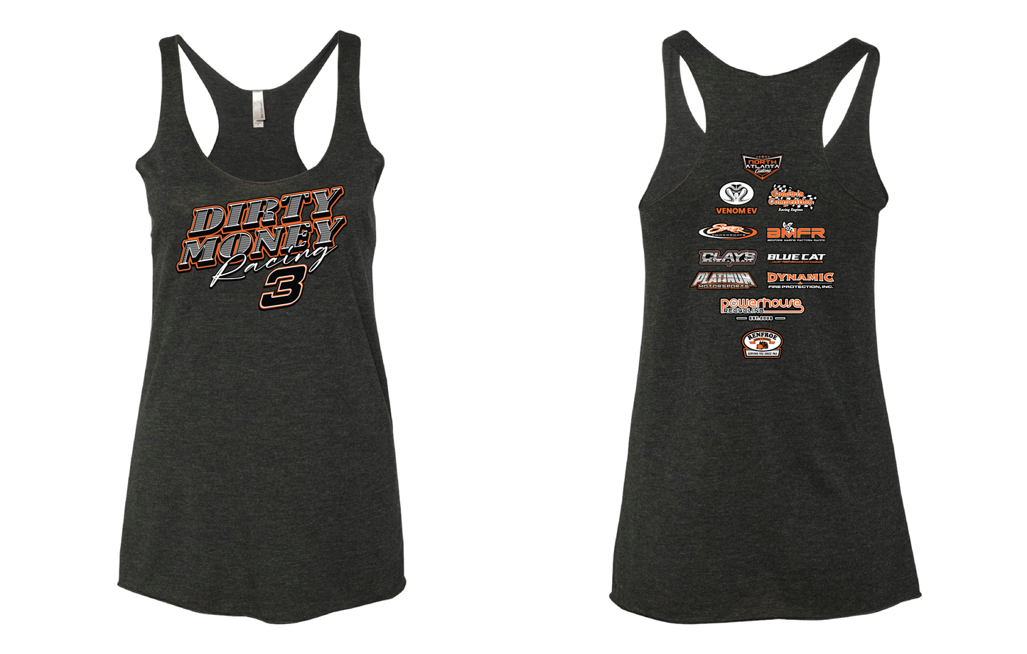 2023 Racer Back Tank Black