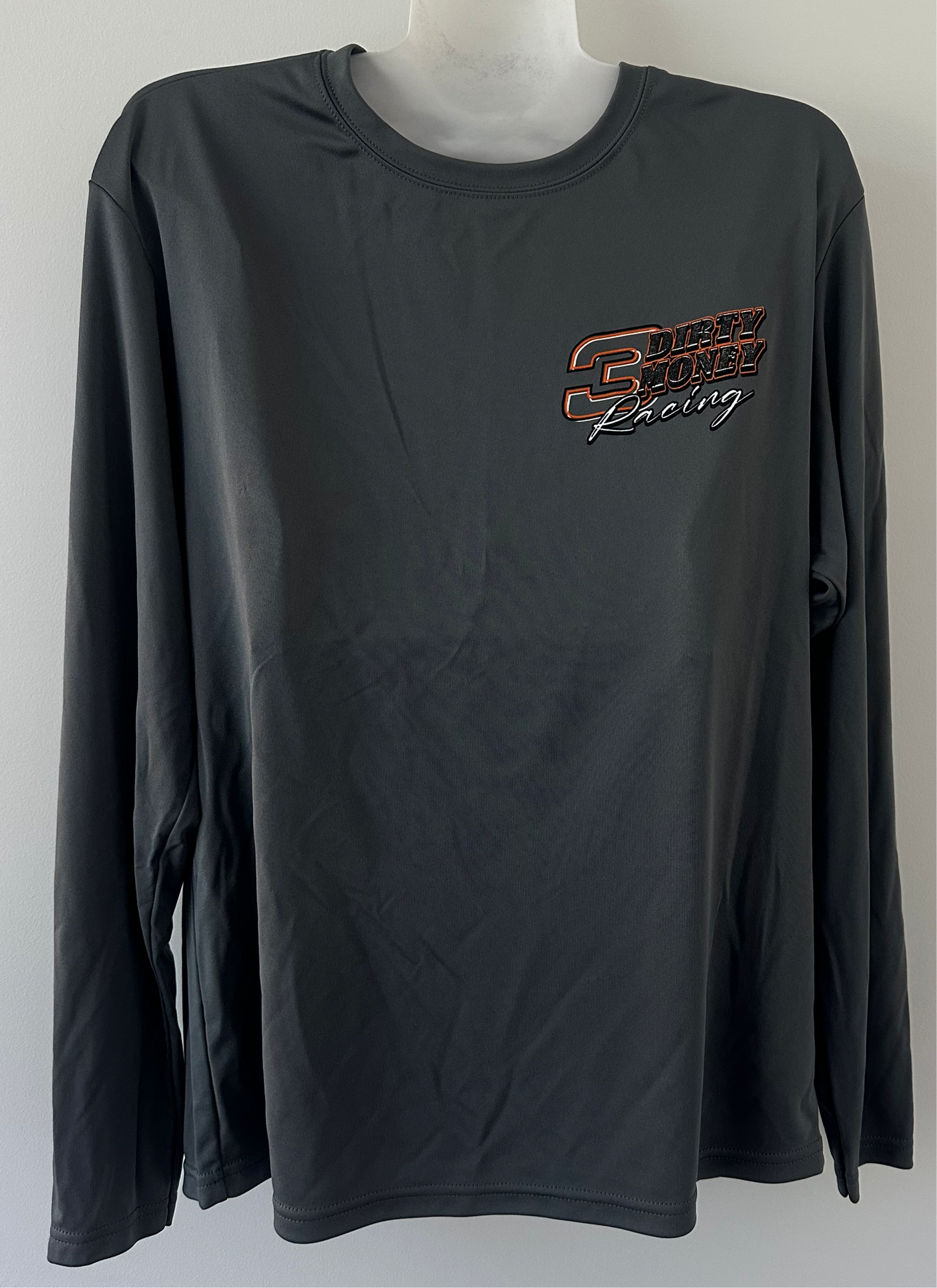 Dark Grey Long Sleeve Sun Shirt New Design