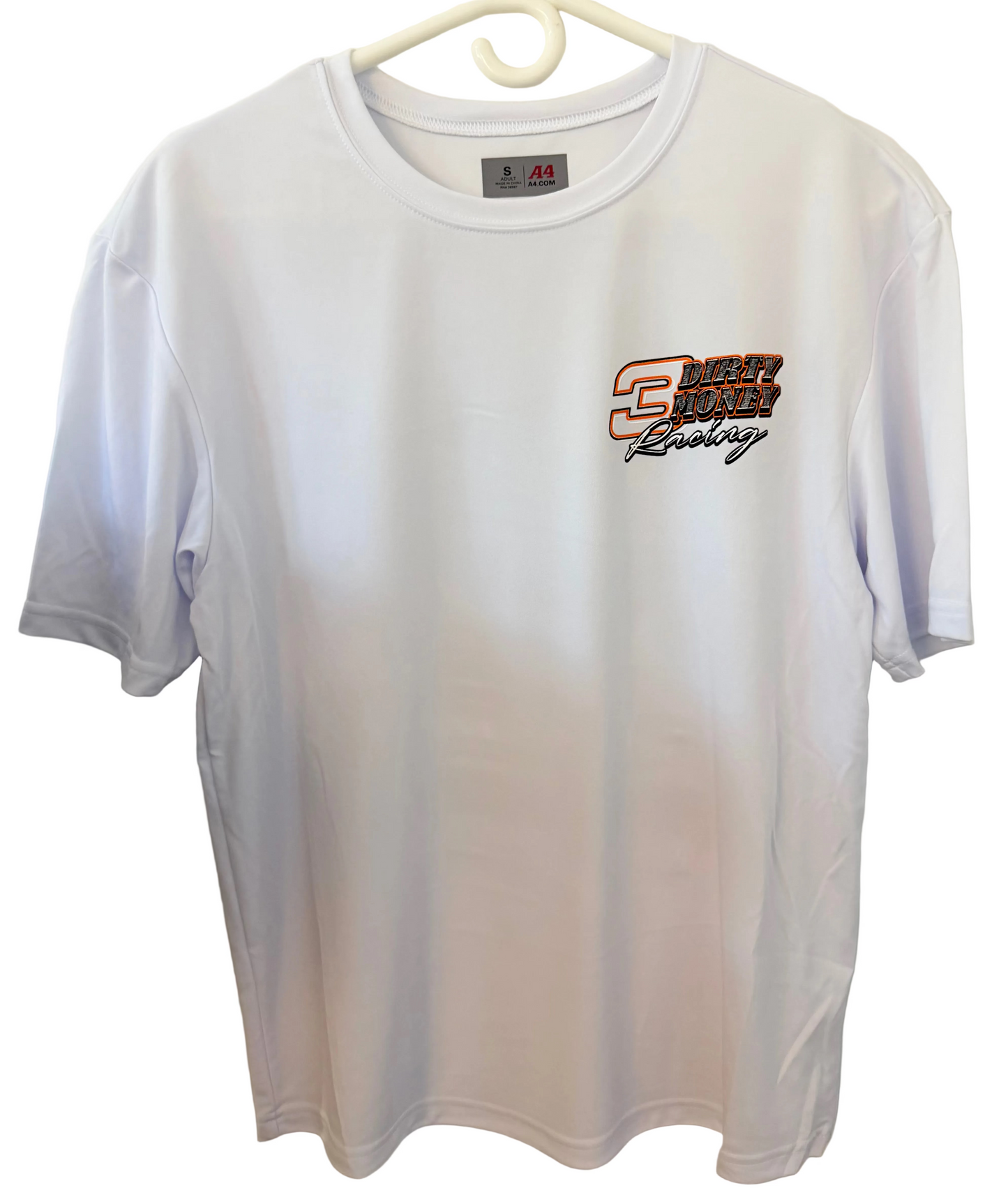 Design #3 Short Sleeve Sun Shirt White