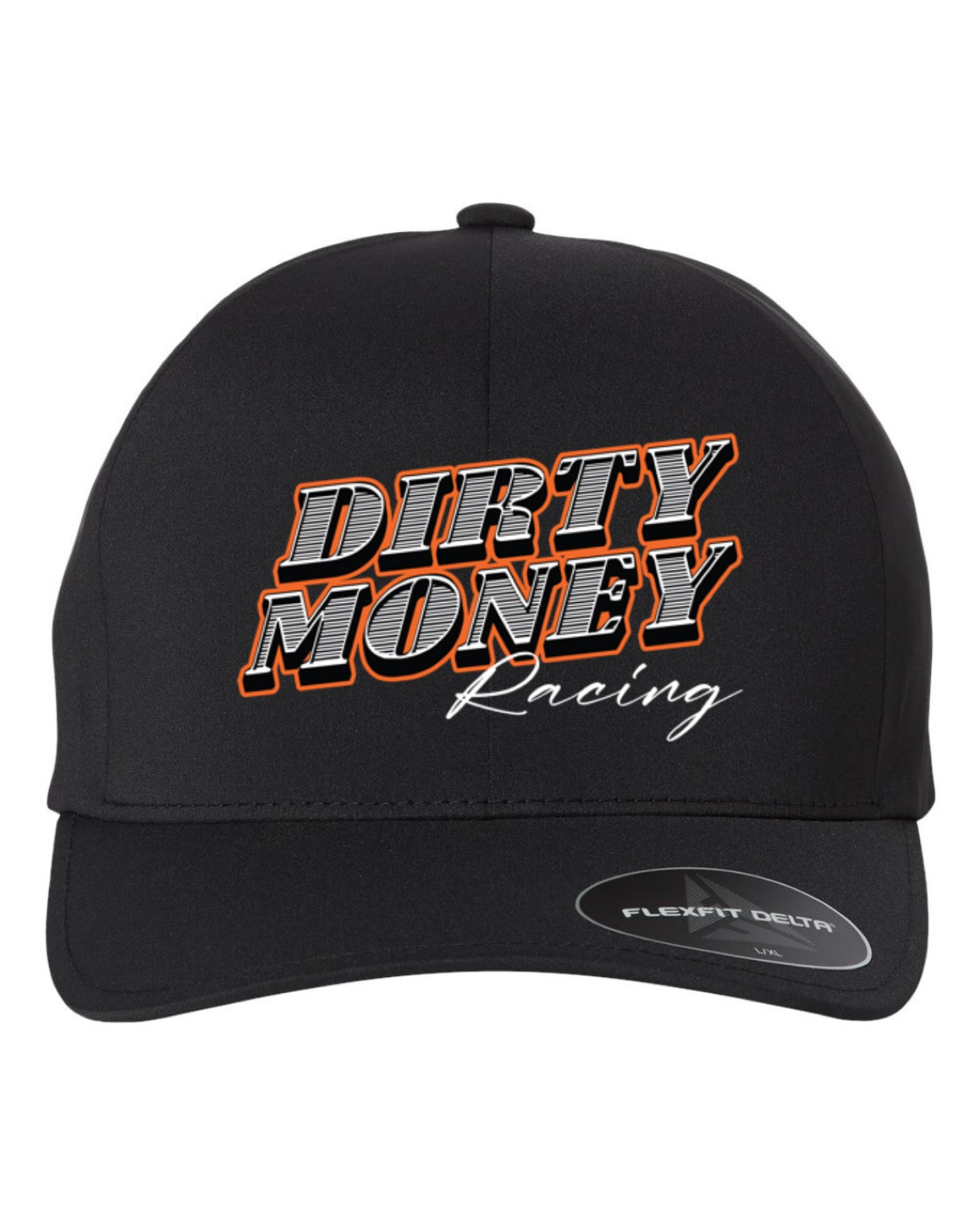 FlexFit Delta Black (Embroidered Logo)