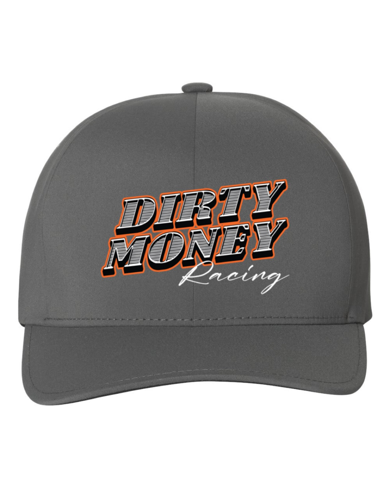 FlexFit Delta Charcoal (Embroidered Logo)