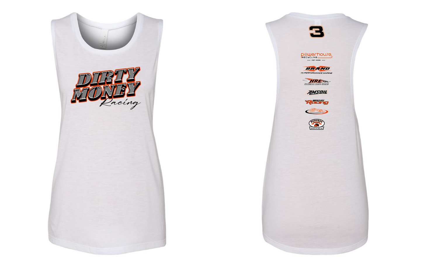 Women's White Tank