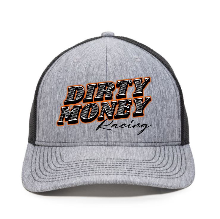 Heather Grey/Black Trucker Cap