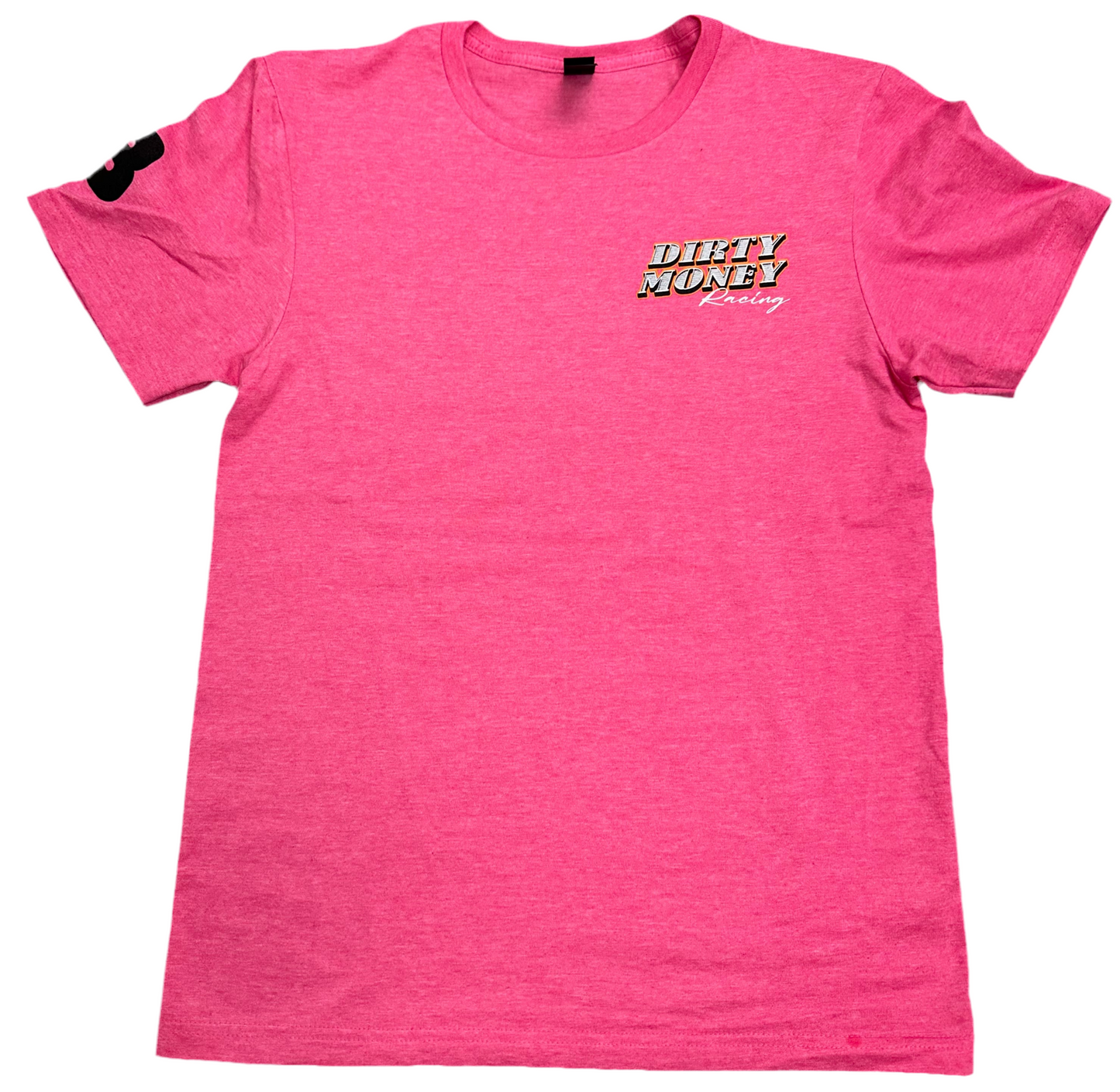 Pink Dirty Money Racing T-Shirt