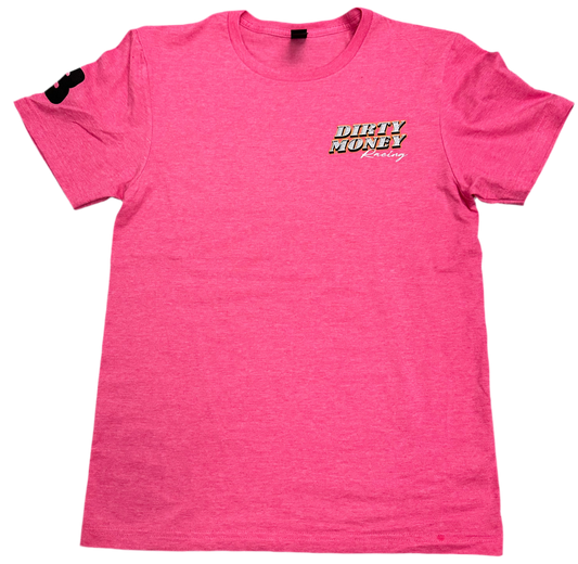 Pink Dirty Money Racing T-Shirt