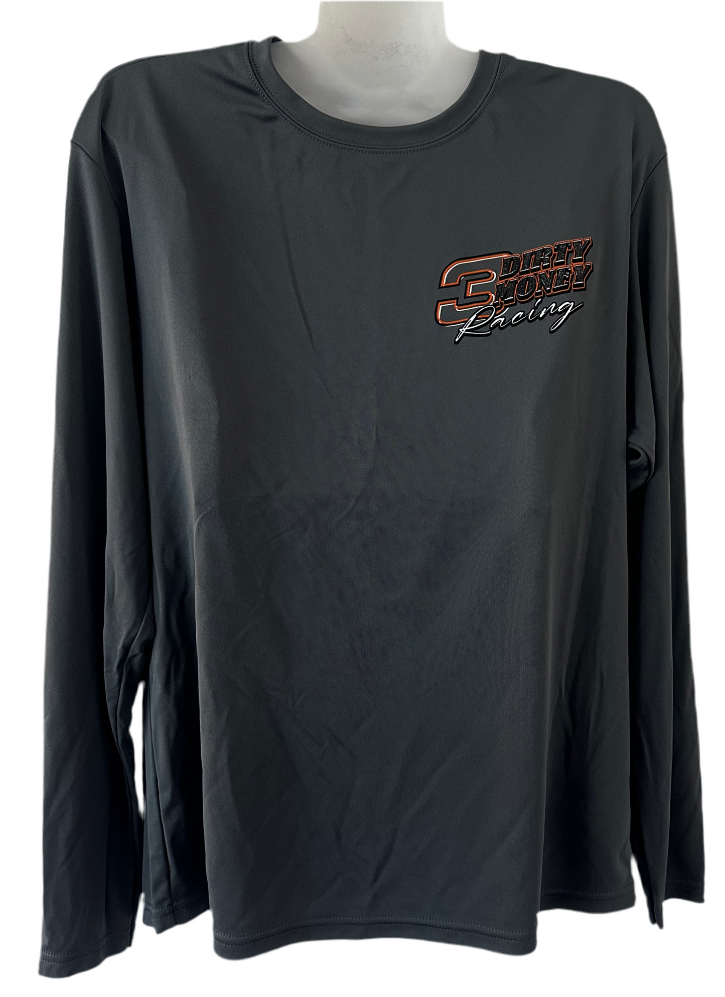 Design #1 Dark Grey Long Sleeve Sun Shirt