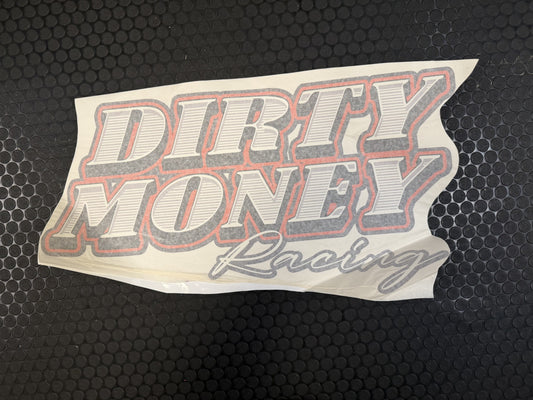 Jumbo Dirty Money Decal