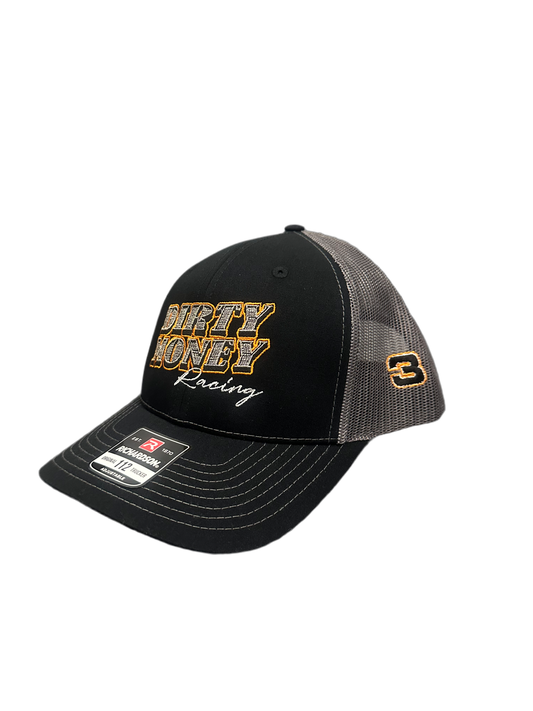 Black/Charcoal Trucker Hat