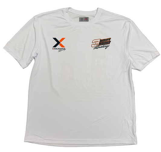 Dirty Money/ X Insurance South Sun Short Sleeve White