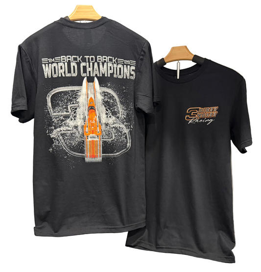 2025 Key West Back to Back World Champs T-Shirt Black