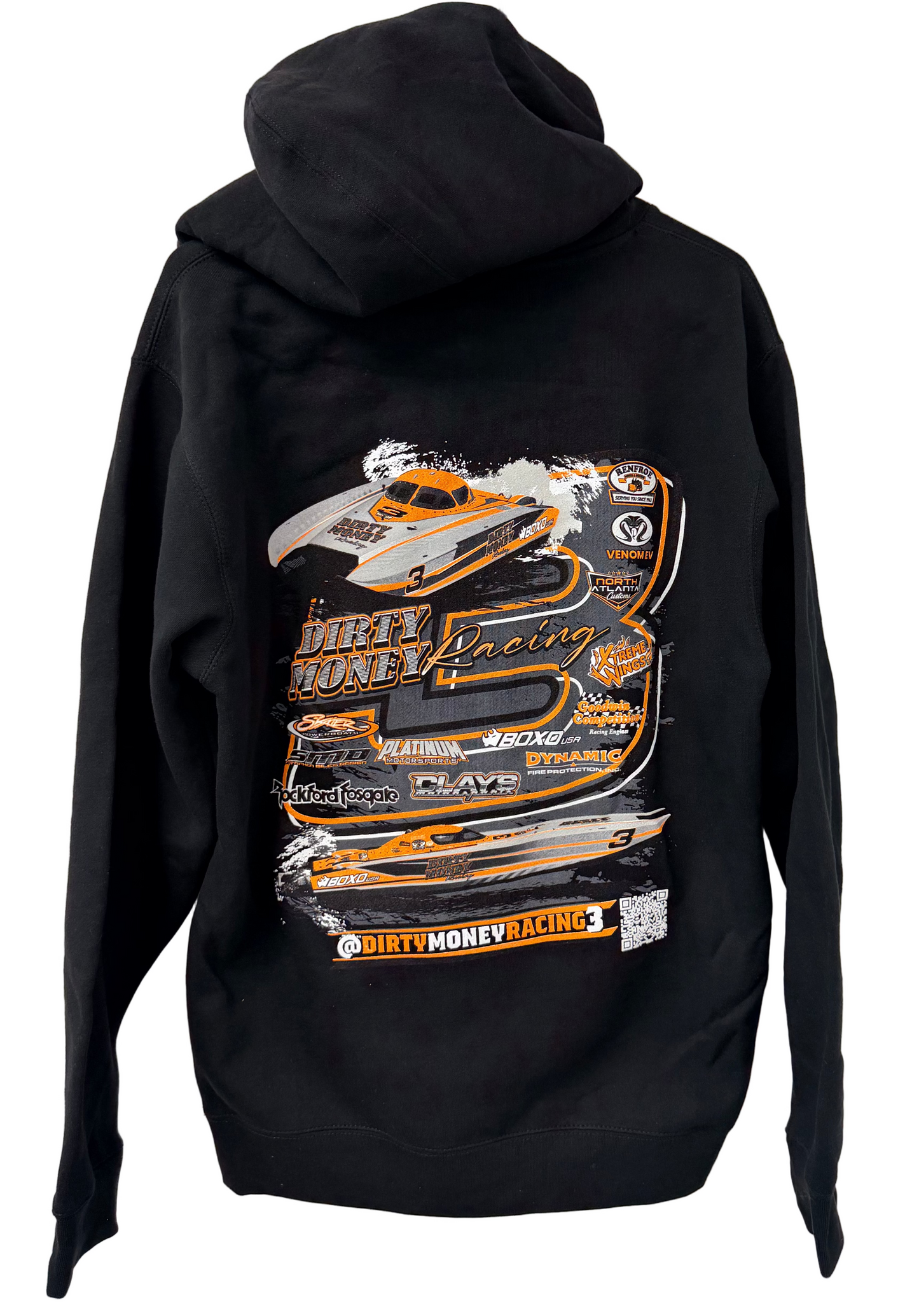 Design 3 Black Hoodie