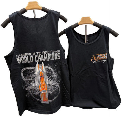 2025 Back to Back World Champ Men's Tank Black